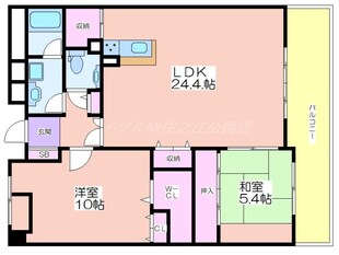 帝塚山松寿庵の物件間取画像